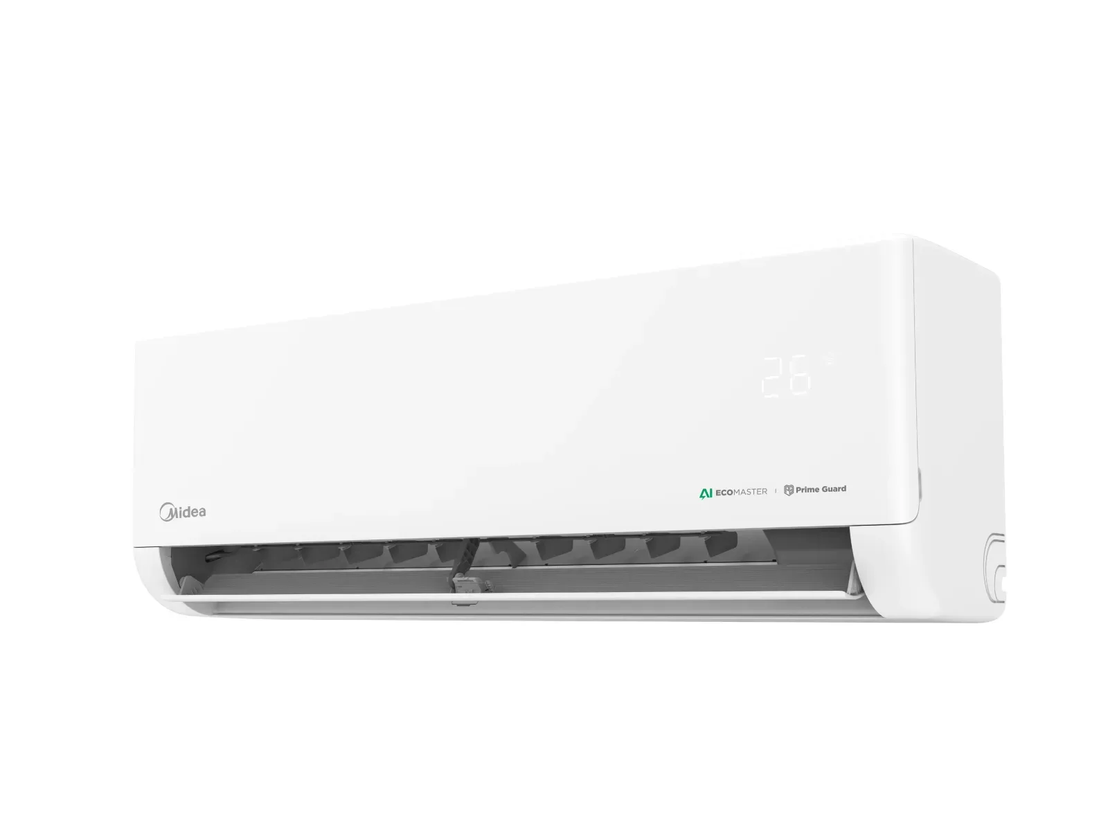 Midea Genti Split AC, 1.5 Ton, Strong Cool Comfort & Easy Installation, White